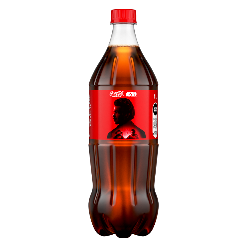 Coca-Cola szénsavas üdítőital 1 l