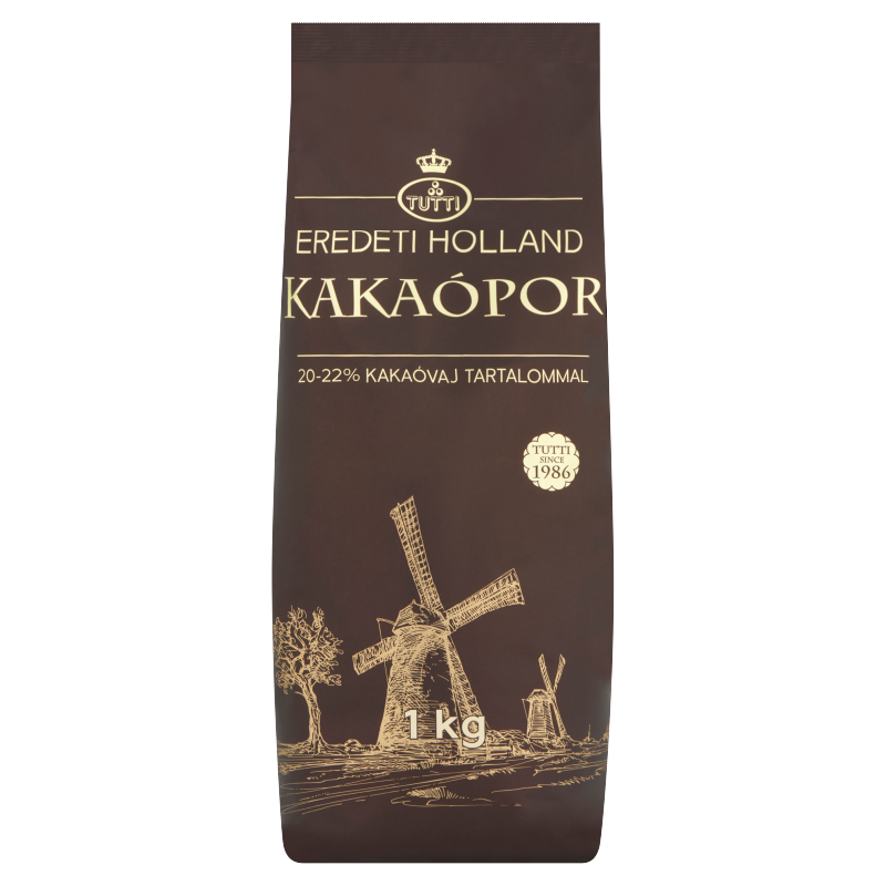 Tutti holland kakaópor 1 kg 20-22% kakaóvajjal