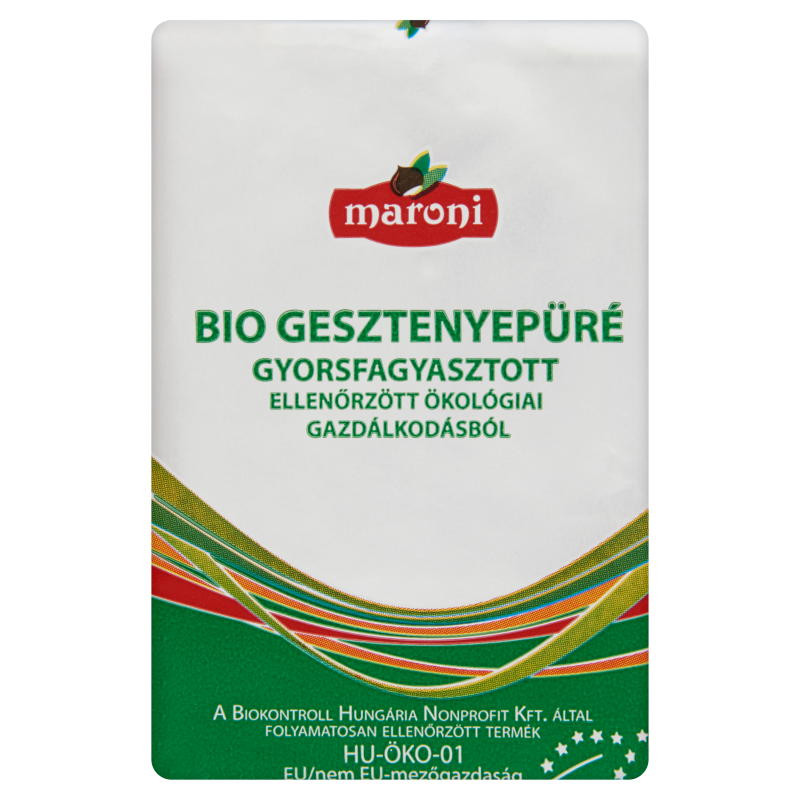 Maroni Bio fagyasztott gesztenyepüré 200 g
