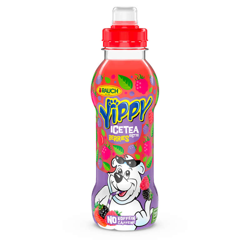 Rauch Yippy Ice Tea bogyós gyümölcsös üdítőital 0,33 l