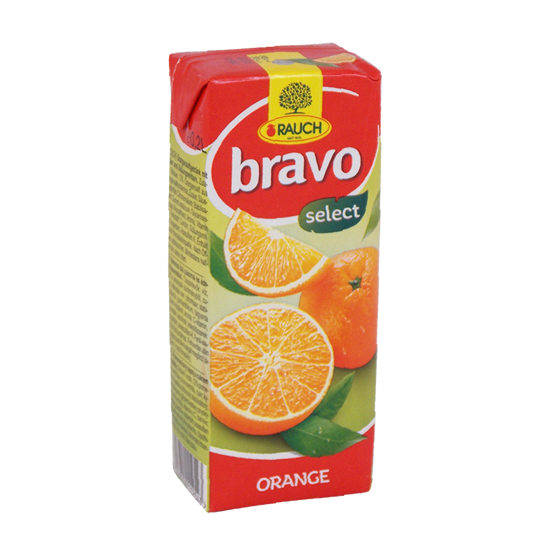 Rauch bravo gyümölcsital 0,2 l narancs ital 12%