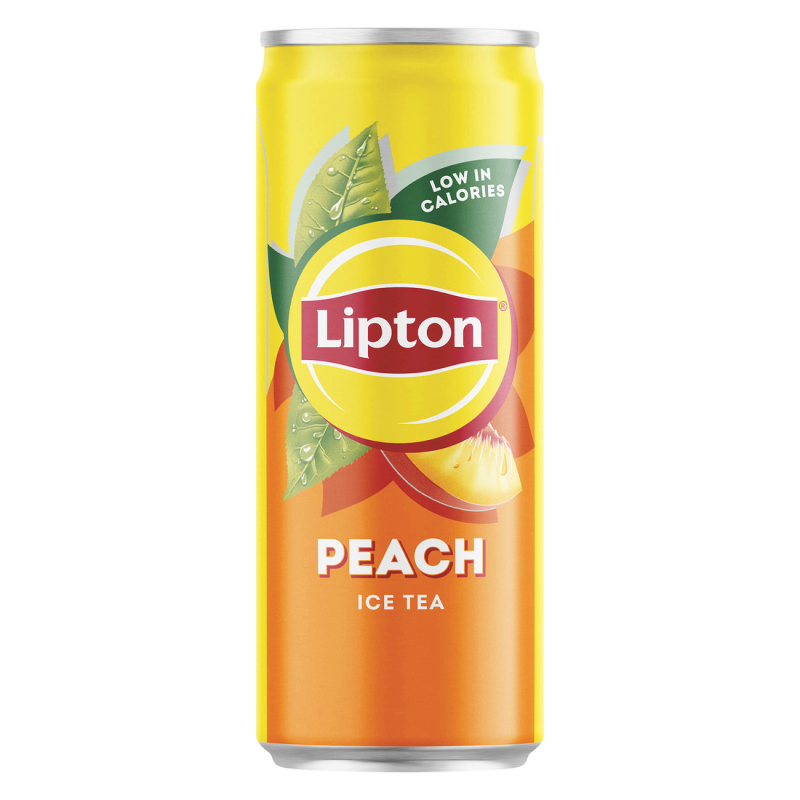 Lipton ice tea őszibarack ízű 0,33 l cukorral és édesítőszerrel