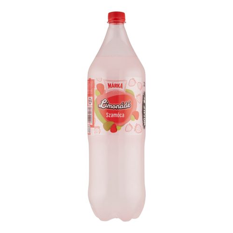 Márka Limonádé szénsavas üdítőital 2 l szamóca