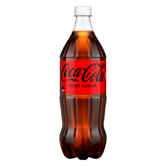 Coca-Cola Zero energiamentes szénsavas üdítőital édesítőszerekkel 1 l
