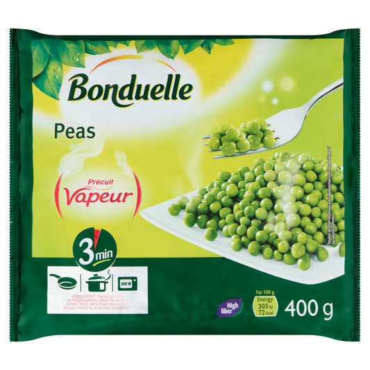 Bonduelle Vapeur fagyasztott zöldborsó 400 g zsenge