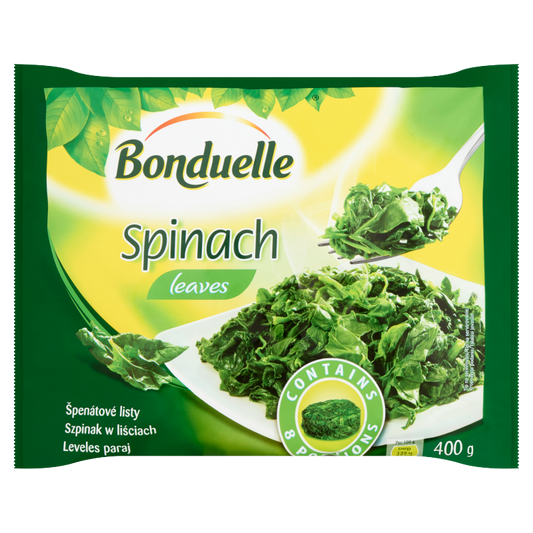 Bonduelle fagyasztott leveles spenót 400 g