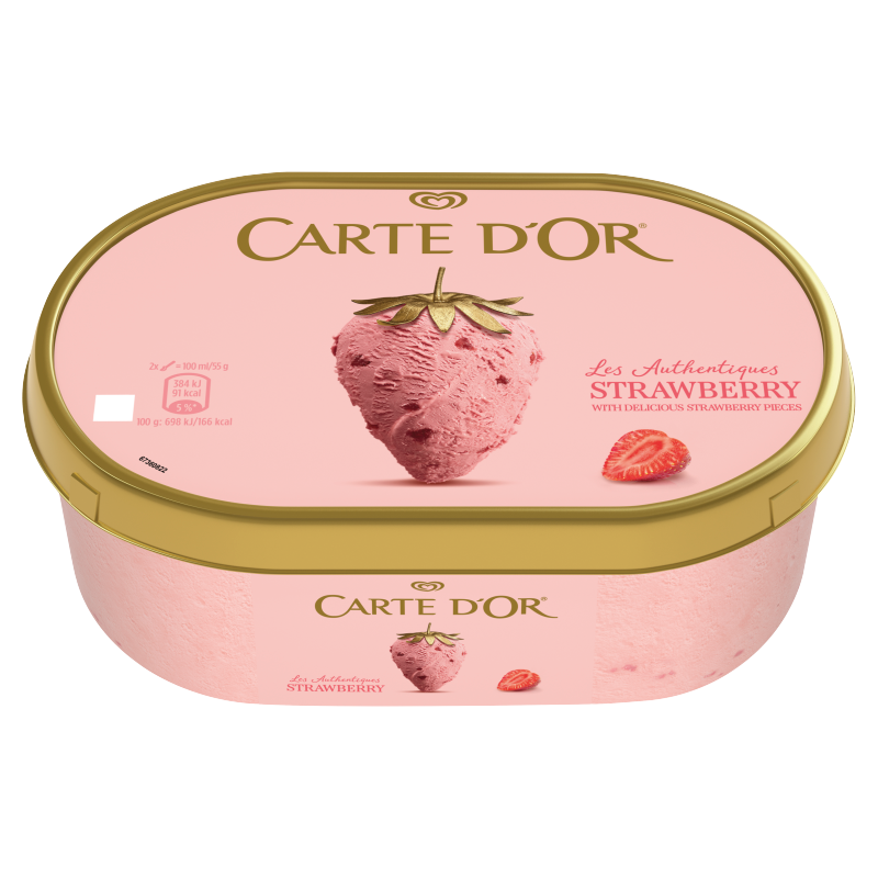 Carte d'Or jégkrém 1000 ml eper