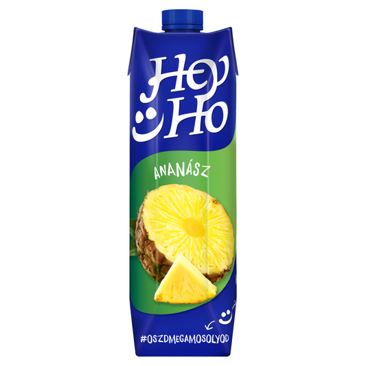 Hey-Ho gyümölcsital 1 l ananász 20%