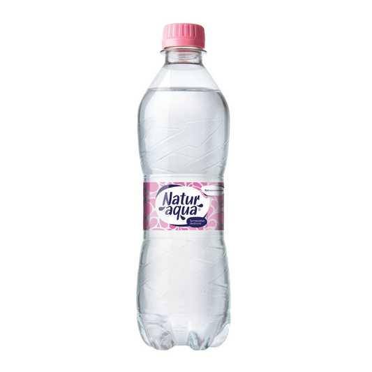 NaturAqua természetes ásványvíz 0,5 l szénsavmentes