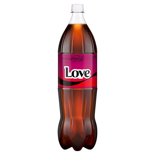 Coca-Cola Cherry Coke Zero szénsavas üdítőital 1,75 l