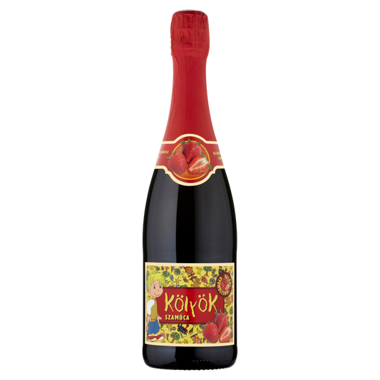 Kölyök Alkoholmentes gyümölcsital 0,75 l szamóca