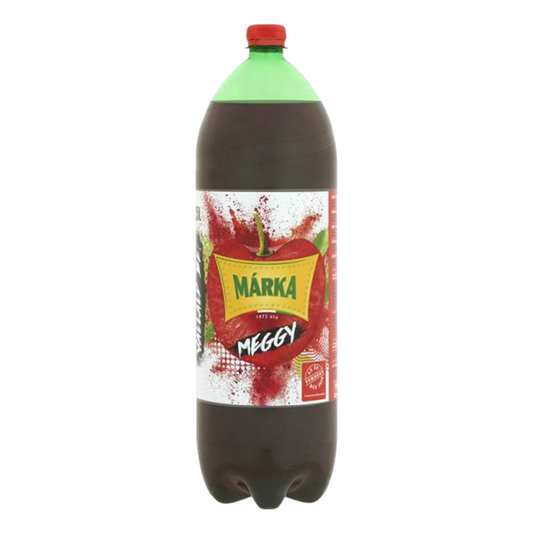 Márka szénsavas üdítőital 2,5 l meggy