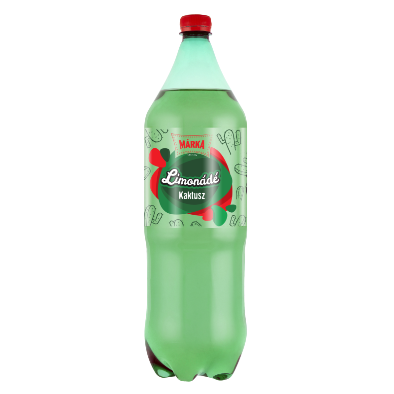 Márka Limonádé szénsavas üdítőital 2 l kaktusz