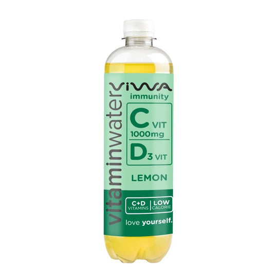 Viwa Immunity szénsavmentes üdítőital vitaminokkal 0,6 l citrom ízű